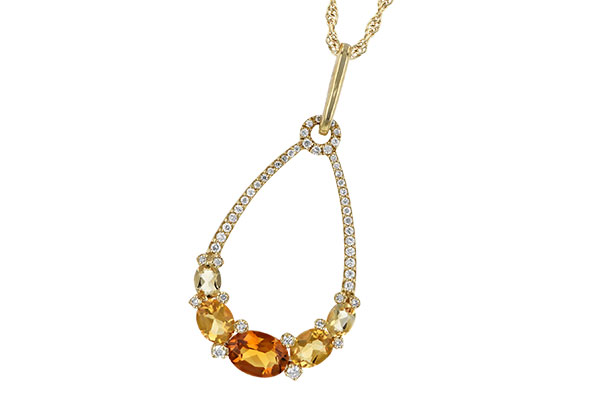 H188-58707: NECK 1.29 CITRINE 1.49 TGW
