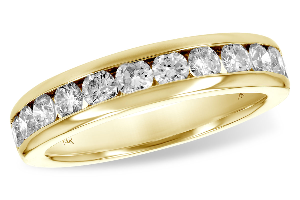 H188-62334: LDS WED RG 1.00 TW (12 STONES)