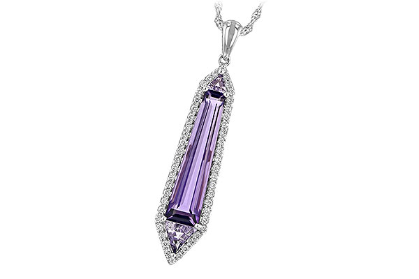 H189-46907: NECK 2.62 AMETHYST 2.85 TGW