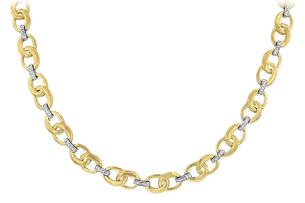 H189-52289: NECKLACE .60 TW (17 INCHES)