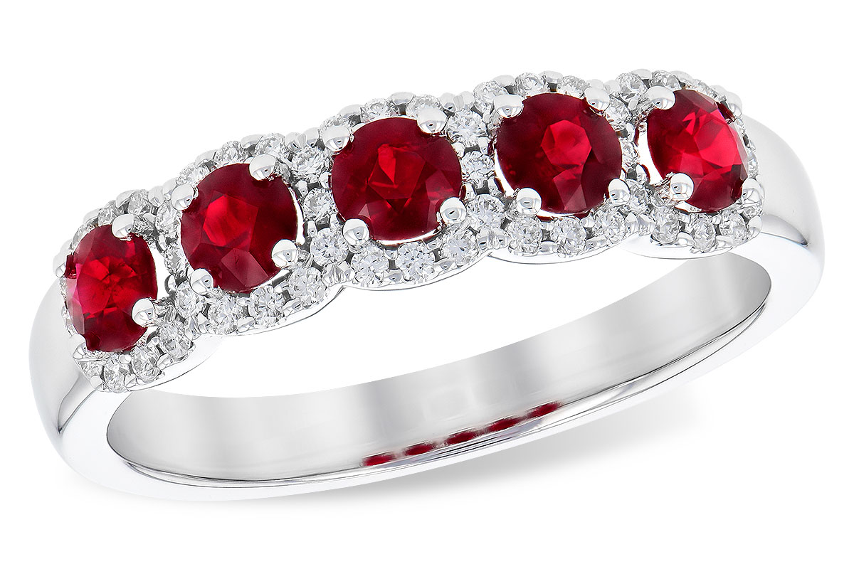 H274-00462: LDS RG .66 TW RUBY .86 TGW