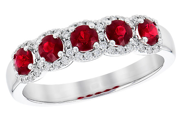 H274-00462: LDS RG .66 TW RUBY .86 TGW