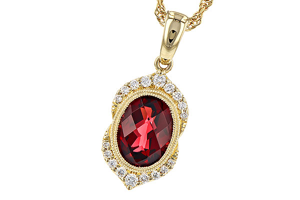 H274-00471: NECK 2.10 GARNET 2.24 TGW