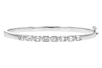 H274-03234: BANGLE 2.00 TW EMERALD CUTS