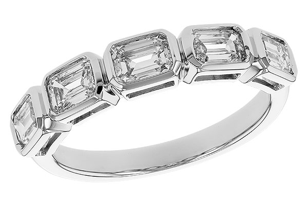 H274-05089: LDS DIA WED RG 1.20 TW EMERALD CUTS