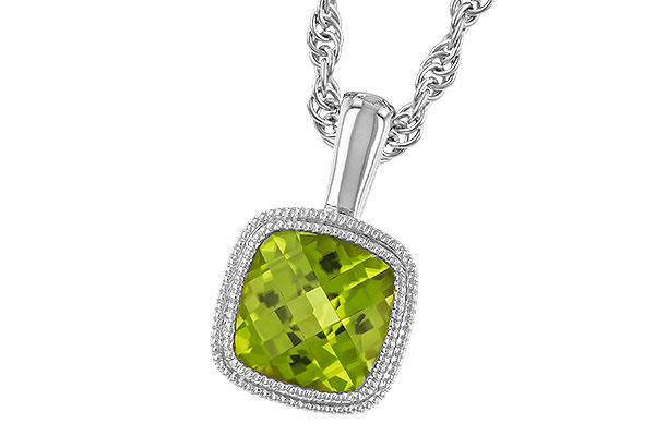 H274-05998: NECKLACE .95 CT PERIDOT