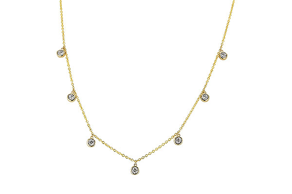 H274-07771: NECKLACE .32 TW (18")