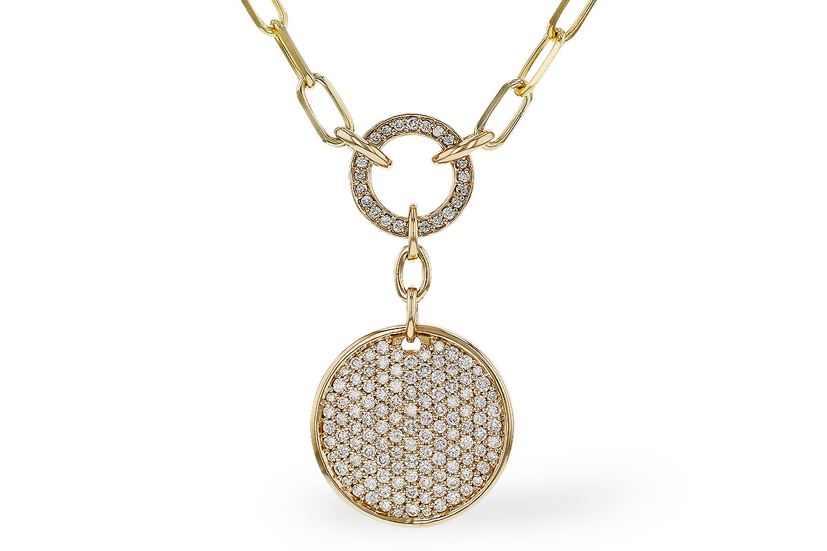 H274-93207: NECKLACE .92 TW (17")