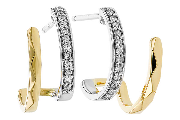 H274-95016: EARRINGS .12 TW