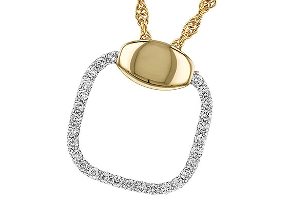 H274-96843: NECKLACE .20 TW