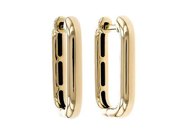H274-96907: GOLD EARRINGS (18MM)