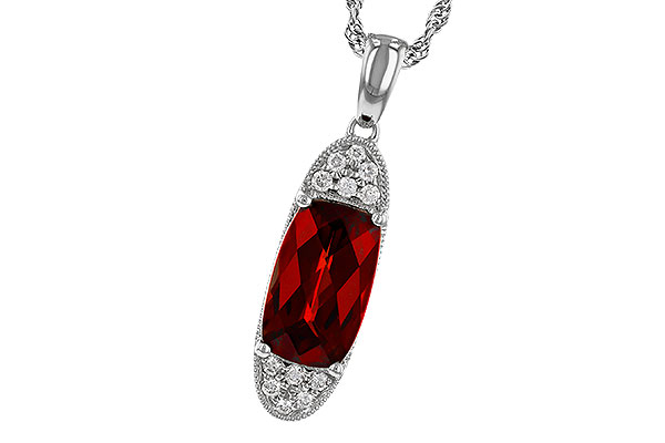 H274-97743: NECK 2.45 GARNET 2.55 TGW