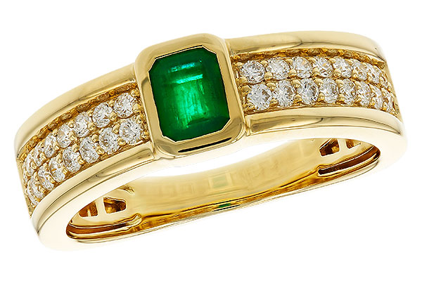 H274-97807: LDS RG .42 EMERALD .75 TGW (5x4MM EM)