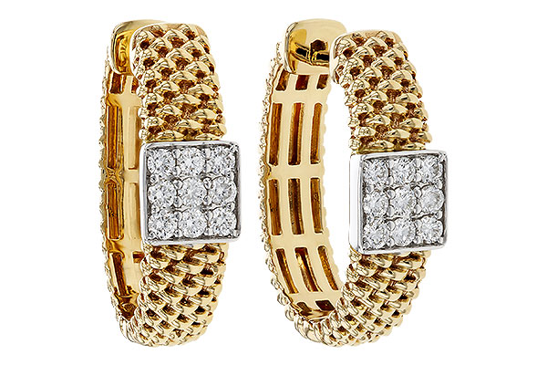 H274-98643: EARRINGS .33 TW