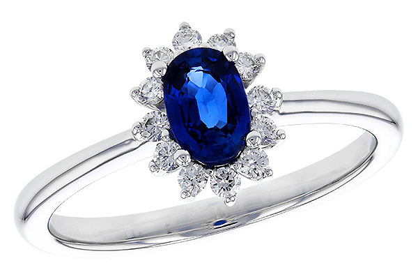 H274-98725: LDS RG .55 SAPPHIRE .71 TGW (6x4MM SAPP)