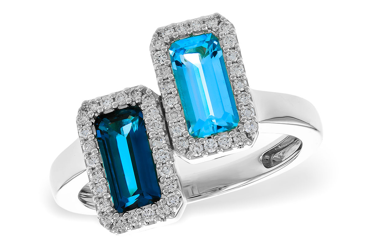 H274-99562: LDS RG 1.68 TW BLUE TOPAZ 1.90 TGW