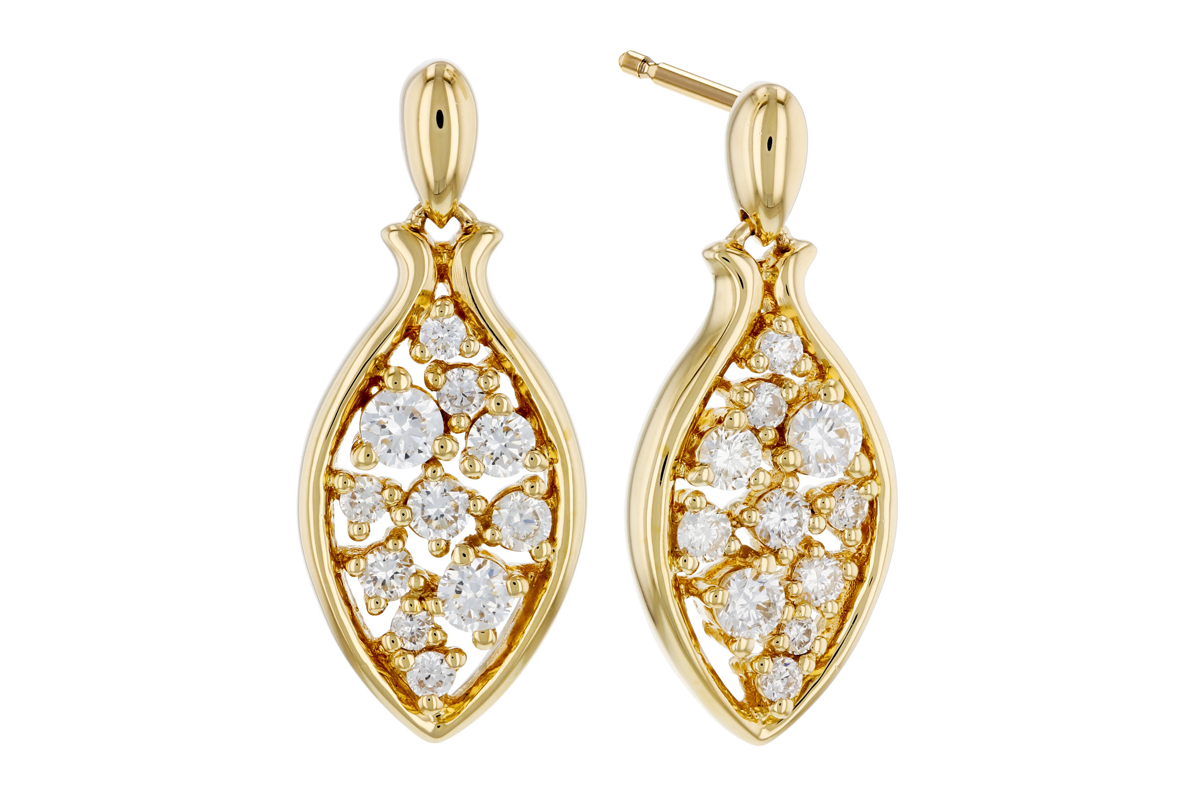 H275-84116: EARRINGS .40 TW
