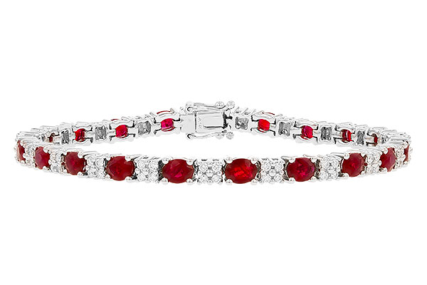 K000-37789: BRACELET 7.10 RUBY 7.92 TGW