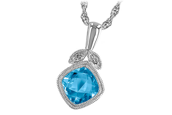 K186-79589: NECK 1.05 BLUE TOPAZ 1.06 TGW