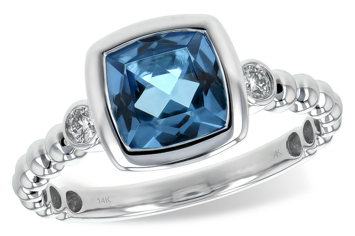 K189-47789: LDS RG 1.57 BLUE TOPAZ 1.65 TGW