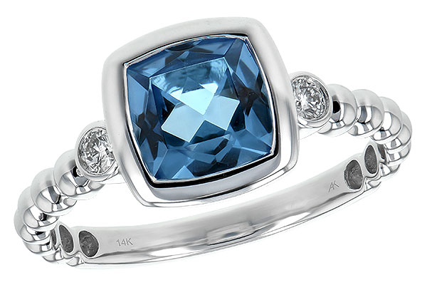 K189-47789: LDS RG 1.57 BLUE TOPAZ 1.65 TGW