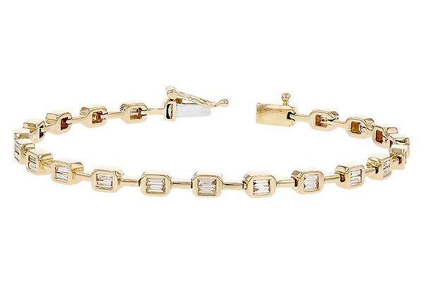 K274-05043: BRACELET .90 TW BAGUETTE