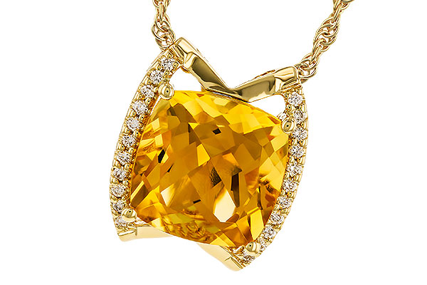 K274-05089: NECK 3.74 CITRINE 3.85 TGW (10MM CUSHION)