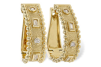 K274-06871: EARRINGS .09 BAG .18 TW