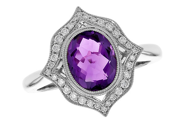 K274-06889: LDS RG 1.52 AMETHYST 1.70 TGW (9x7MM AMY)