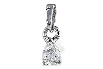 K274-93216: PENDANT .14 PEAR SHAPE