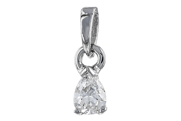 K274-93216: PENDANT .14 PEAR SHAPE