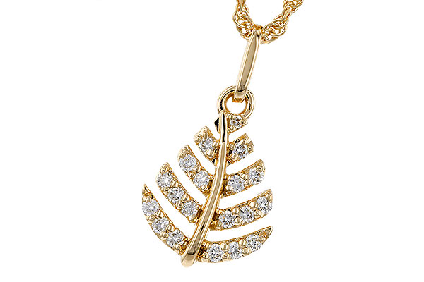 K274-93271: NECKLACE .15 TW