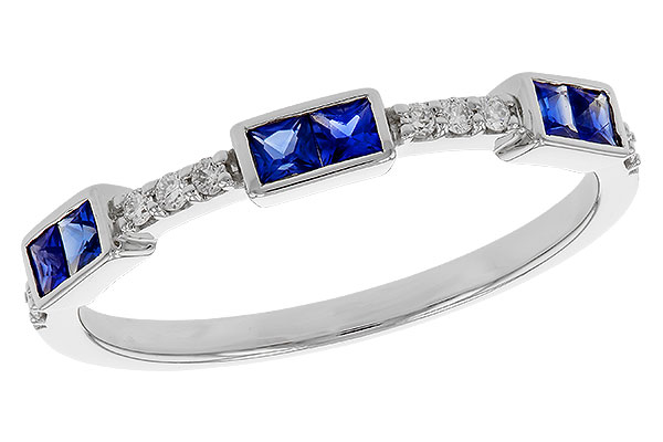 K274-95089: LDS WED RG .36 SAPPHIRE .43 TGW