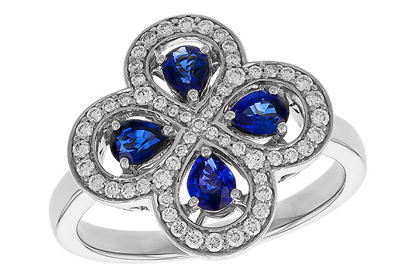 K274-96871: LDS RG .68 TW SAPPHIRE .96 TGW