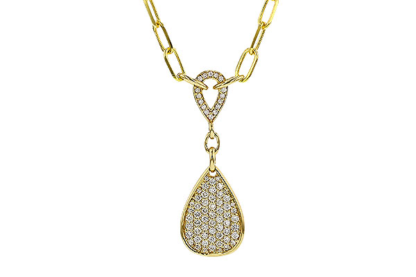 K274-98671: NECKLACE .66 TW (17")