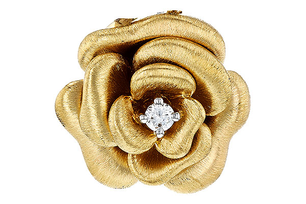K275-82343: PENDANT .03CT (LARGE FLOWER PENDANT FROM E275-82335)