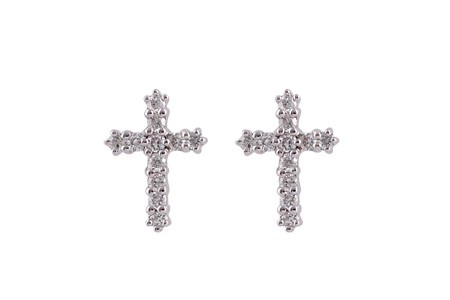 L000-44152: EARRINGS .15 TW