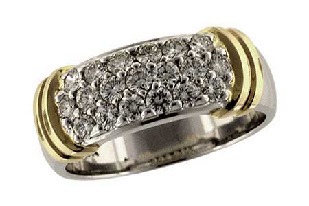 L093-09607: LDS WED RG .75 TW