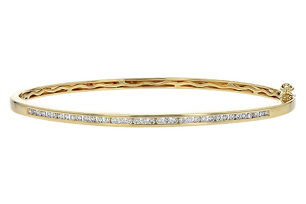 L189-50498: BANGLE BRACELET .50 TW