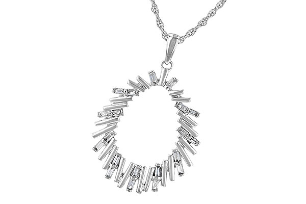 L190-41380: NECK .24 TW BAGUETTE DIAS