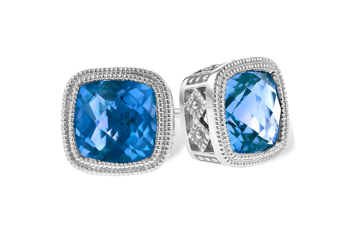 L273-10461: EARR 2.20 TW BLUE TOPAZ