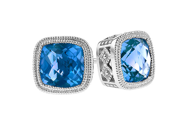 L273-10461: EARR 2.20 TW BLUE TOPAZ