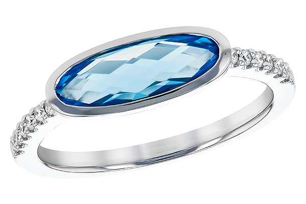 L273-12343: LDS RG 1.30 BLUE TOPAZ 1.40 TGW