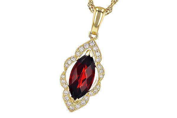 L273-16834: NECK 1.25 GARNET 1.36 TGW