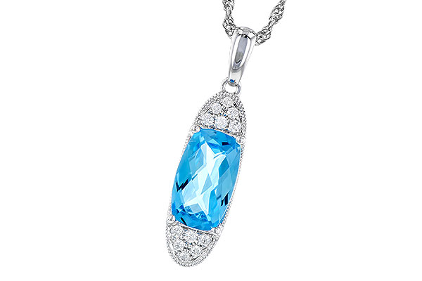 L274-00489: NECK 2.02 BLUE TOPAZ 2.12 TGW