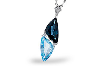 L274-93234: NECK 6.87 BLUE TOPAZ 6.97 TGW