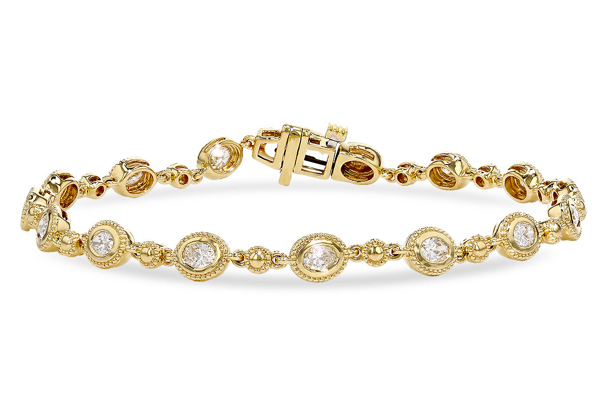 L274-98716: BRACELET 1.25 TW OVAL DIAS (7")