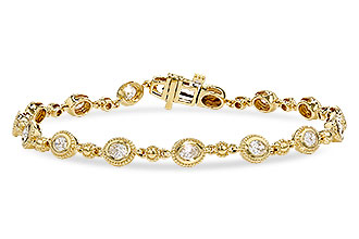 L274-98716: BRACELET 1.25 TW OVAL DIAS (7")