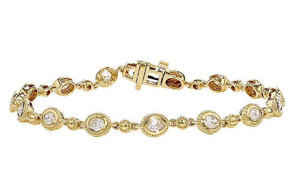 L274-98716: BRACELET 1.25 TW OVAL DIAS (7")