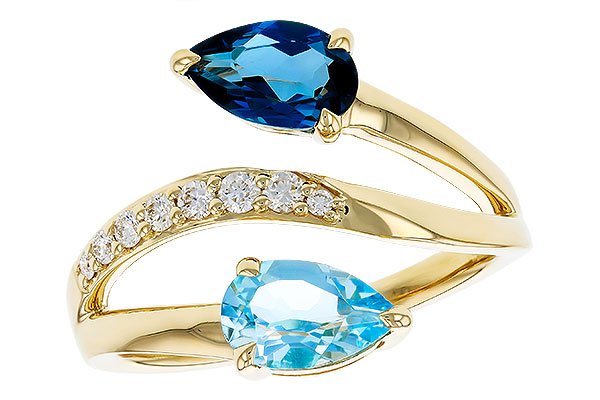 L275-82307: LDS RG 3.56 TW BLUE TOPAZ 3.70 TGW (8x5MM BT)